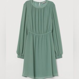H&M CHIFFON DRESS
